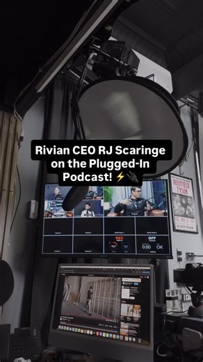 12 reactions | This week, we host @rivianofficial CEO @rjscaringe on the Plugged-In Podcast! Here’s a peek behind the scenes, and stay tuned for the full episode on Friday, August 22nd. What do you want to know about the future of Rivian and EVs? | InsideEVs | Facebook