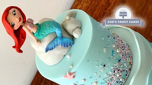 Mermaid cake tutorial now live on YouTube :) | Zoe's Fancy Cakes