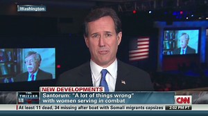 Santorum: Women in combat 'compromising'