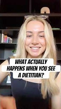 What actually happens when you see a dietitian? 🤔