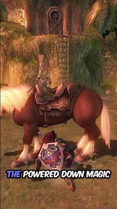 Trying To Ride Epona With The Iron Boots Or Magic Armor In Zelda: Twilight Princess