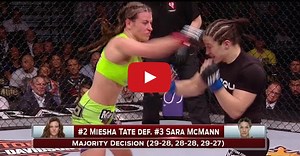 REPLAY! Miesha Tate vs. Sara McMann (Highlights)