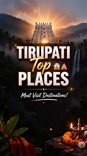 Tirupati Tourist Places You Can’t Miss 🙏😱 | Complete Travel Guide!