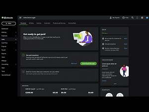 QuickBooks Themes - dark mode