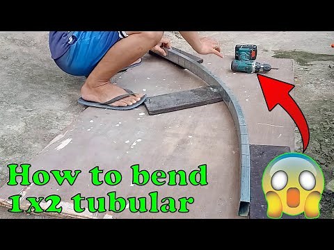 How to bend tubular or square tube | DIY