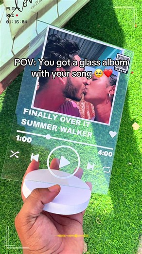 Love deserves to be displayed, not just streamed 💕 Turn your song into a timeless glass album for Valentine’s Day. Perfect for couples who love music memories 🎶✨ 📩 Order now before Valentine’s Day! #GlassAlbum #Valentines2026 #GiftsForHim #GiftsForHer #TrinidadandTobago