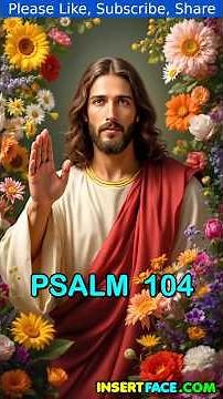 Psalm 104. Creation's Symphony Praising the Creator | Bible Reading. Jesus Christ