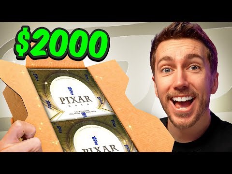 I Finally Open My $2000 *PIXAR* Only Cards Case!