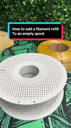Adding a Filament Refill to an Empty Spool