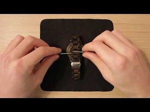 WOODTIME // Strap sizing tutorial // Sizing your wooden watch strap