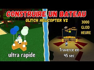 Comment construire le bateau le plus rapide et farm rapidement sur Build a Boat for Treasures ?