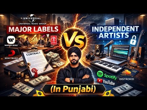 Major Labels vs Independent Artists (Full Industry Breakdown)