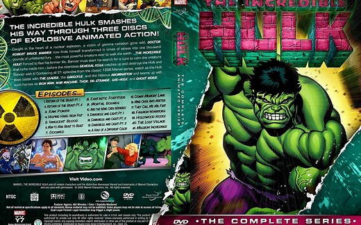 【480P/DVDRip】【绿巨人 第一季 The Hulk S1】【1996年】【13集全】【英语无字】