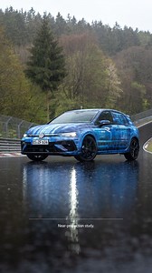 75K views · 1K reactions | Every line and every curve is just stunning. Stay tuned – the future of driving is here!  Are you as excited as we are? 朗 . #VWR #VolkswagenR #BeWhoYouR #GolfR . Near-production study. Professional driver on closed roads. | Volkswagen R | Facebook