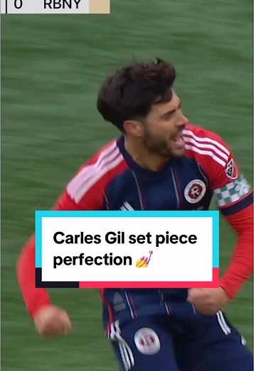 Carles Gil's Stunning Set Piece Goal in MLS