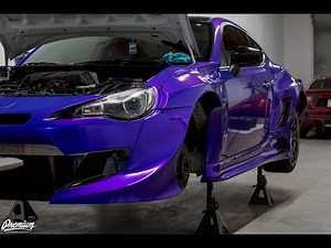WE FINISHED THE BRZ WRAP! (PART 2)