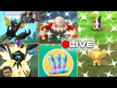 High Voltage Event | Hunting ✨️ Morpeko | Grinding Stardust | ML Battles | Pokémon Go LIVE 🔥