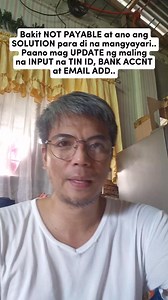 Bakit not payable Paano e update ang Tin ID no.at email add.. #updatepaymentmethod | Jimmy Aragao Paculba