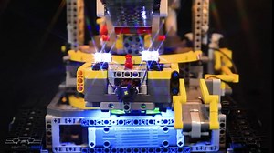 LED Light Kit Compatible with Lego Bucket Wheel Excavator - Lighting Set for Technic 42055 Building Model (Model Set Not Included)