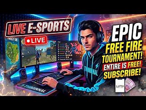 Day -6 | Free Fire Tournament Live India | Play & Win money, Elite Pass & Gift Cards | FF live | 🥇🥈🥉