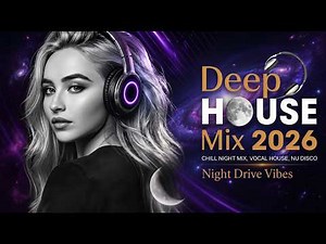 LIVE 🔴 Luxury Deep House | Relaxing, Working & Chilling Music #1