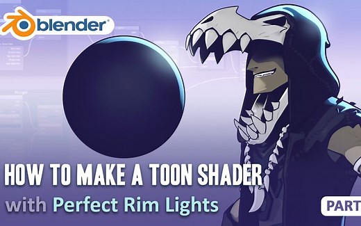 Blender 2.8 教程 卡通材质制作系列教程