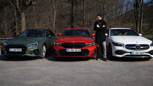 How three top German sedans compare