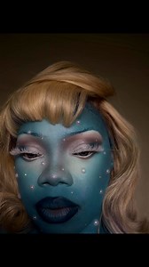 Muva frost ft All Dolled Up Cosmetics & Accessoriessnowflake pigment yal i used this oigment to add soarkle to my base and whew use code melagold22I used milan from BeautyBrat Coon my eyes it’s parts of a trio 🥰🥰🤍🤍 | Golden Child
