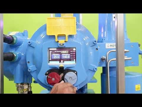 Rotex Self Contained Electrohydaulic actuator for modulating Duty part 1