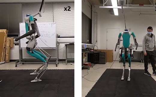 双足机器人DIGIT 基于强化学习的3D动态行走-Cyberbotics Lab