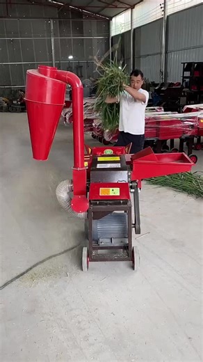 Efficient Straw Crusher for Livestock Feed Making