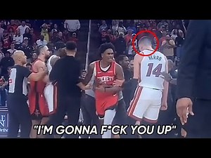 FULL Video Of Amen Thompson Fighting Tyler Herro: “I’m Gonna F*ck You Up, Boy!”👀
