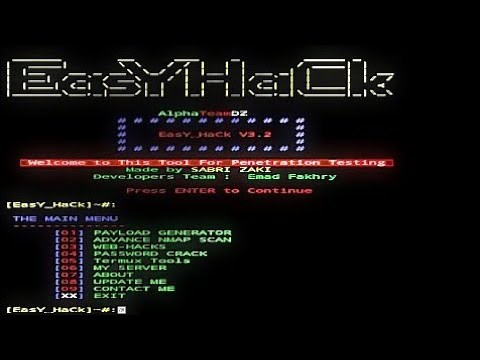 How to install EasY_HaCk on Termux.