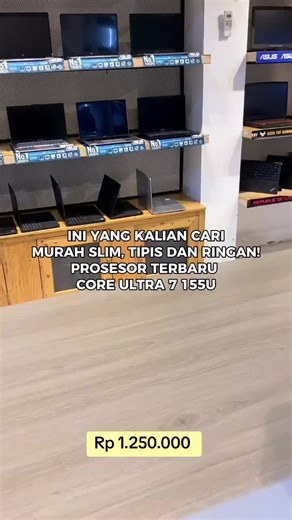 Harga 1,250.000 Asus Zenbook S13 UX5304MA OLEDS711 OLEDS712/Ultra 7 155U/32GB/1TB SSD/13.3″ 3K/Win 11 Home/Garansi Resmi Asus 2026 KELENGKAPAN: ☑UNIT ☑CAS ☑MANUAL BOOK ☑KARTU GARANSI ☑DOS ☑TAS KONDISI: ☑LIKE NEW ☑UNIT GARANSI RESMI ☑LAYAR 100% ☑BTRAI 100% ☑MESIN 100% ✅Cocok buat kamu yang suka browshing di Laptop✨ #laptopmurah #laptoppelajar #laptopbisnis #laptopgaming