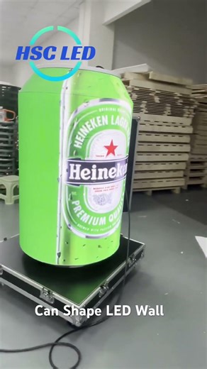 Can Shape LED Wall #hscled #hscleddisplay #leddisplayfactory #ledscreenfactory #ledvideopanel