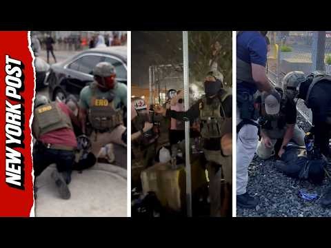Protesters Pepper Sprayed and Arrested During Stand Off With ICE Outside NJ Detention Center