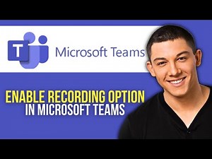 How to Enable Recording Option in Microsoft Teams Meeting