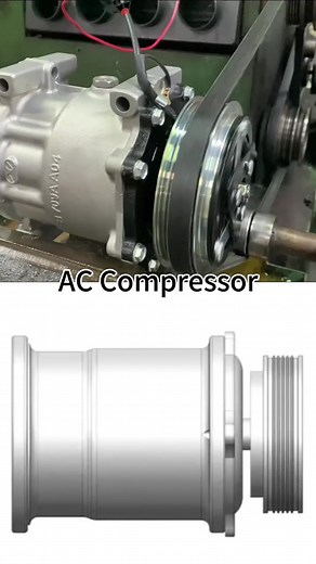 Piston and Internal Structure of G1 Sanden Compressor