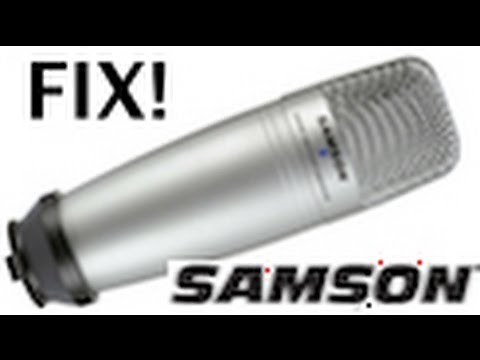 Samson C01U Mic - How to Optimize Sound Quality
