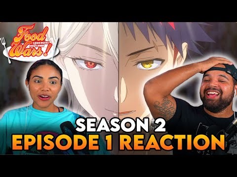 SOMA vs ALICE! | Food Wars Season 2 Episode 1 Reaction