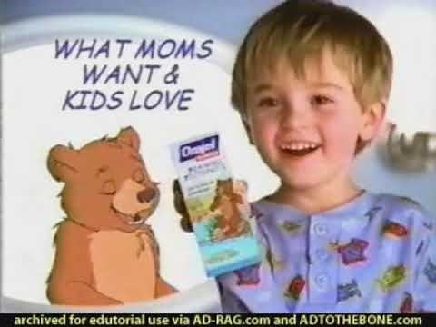 Little Bear Orajel Training Toothpaste Commercial (2001)