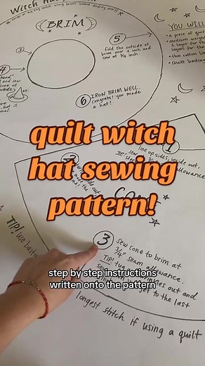 🌜ON MY WEBSITE NOW🌛 link in bio! #quilt #sewing #vintage #upcycling #witchyvibes #halloween