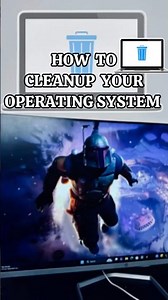 How to clean up your operating system on windows pc👨‍💻💻. #pctips #win #computertechnic #tech #pc