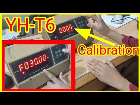 YH-T6 Weight Scale Calibration | How to Calibrate YH-T6 Weight Scale Step- by- Step Guide