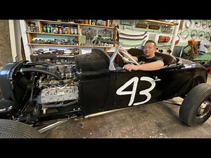 Chopping a Model A Roadster Windshield with LG Speed & Kustom