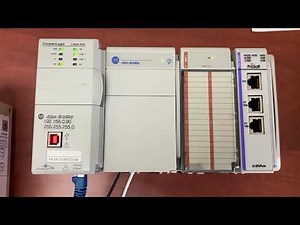 Allen Bradley Panelview Plus HMI remote access with Phoenix Contact mguard router.