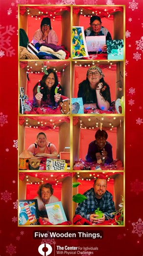 Day ten features Charlene, whose stained glass pieces capture and transform light in the most beautiful ways. Each piece is handcrafted and full of color. Today’s line: “Ten stained glass treasures.” Holiday Mart is December 6. Have you finished your Holiday Shopping? Then come on over to The Center at 9 AM and see what treasures you find! #HolidayMart #StainedGlass #TulsaArt #SupportLocal #TheCenterTulsa | The Center for Individuals with Physical Challenges | Facebook