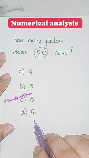 149K views · 350 reactions | Numerical analysis. #civilservicespreparation #fblifestyle #MathMagic #fypシ゚viralシ #problemsolving #mathematics #brainteaser #virals | Mama Liz and Louize | Facebook
