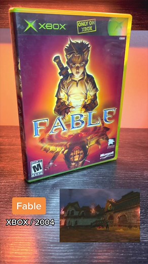 🎮 Fable 🎮 XBOX / 2004 #fable #xbox #videogames #gamer #games #retrogaming #2000s #microsoft