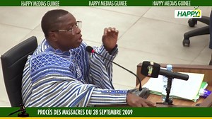 659K views · 10K reactions | PROCÈS DU 28 SEPTEMBRE : Le grand face à face entre le Capitaine Dadis et Maître Yomba. Happy Médias, le média sans filtre. | Happy Médias Guinée | Facebook